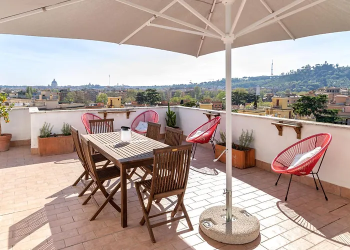 Terrazza Donatello - Rome's Skyview Loft Apartamento