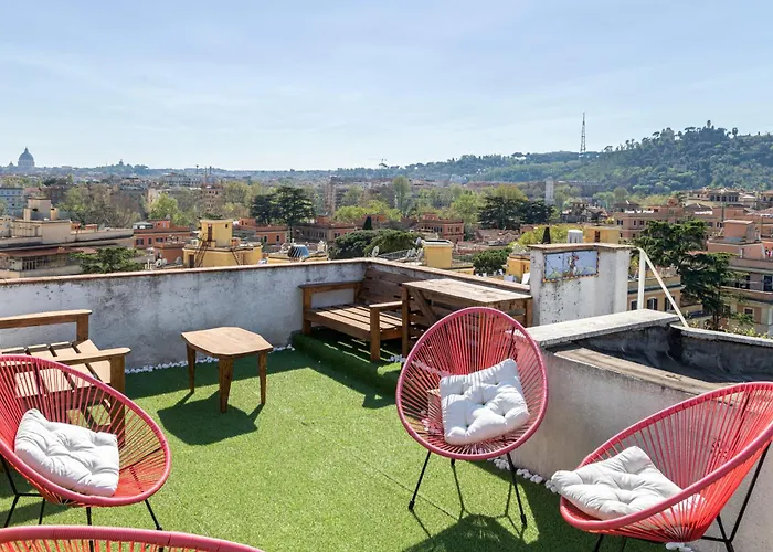 Apartamento Terrazza Donatello - Rome's Skyview Loft *