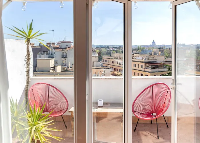 Apartamento Terrazza Donatello - Rome's Skyview Loft
